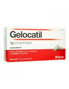Gelocatil 1 G 10 Comprimidos