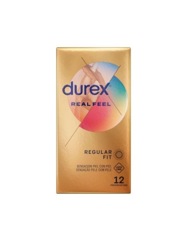 Durex Real Feel Preservativo Sin Latex 12 Unidades