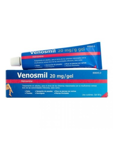 Venosmil 20 Mg/G Gel Cutaneo 60 G