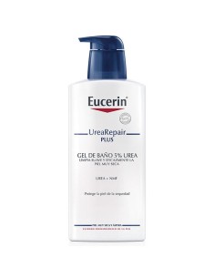 Eucerin Urearepair Plus 5% Urea Gel De Baño  1 Envase 400 Ml