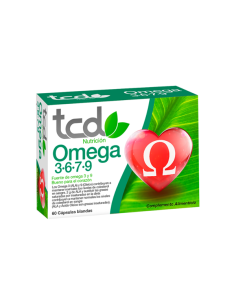 Tcd Nutricion Omega 3,6,7,9  40 Capsulas Blandas