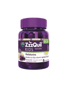 Zzzquil Natura Kids  30 Gummies Sabor Frutos Del Bosque