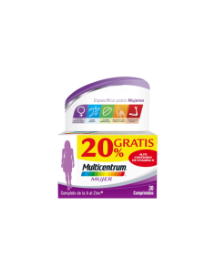 Multicentrum Mujer  30 Comprimidos 20% Promocion