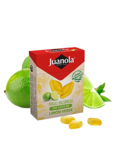Juanola Perlas  1 Envase 25 G Sabor Limon Verde
