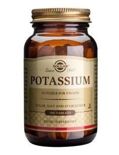 Solgar Potassium 100 Comprimidos