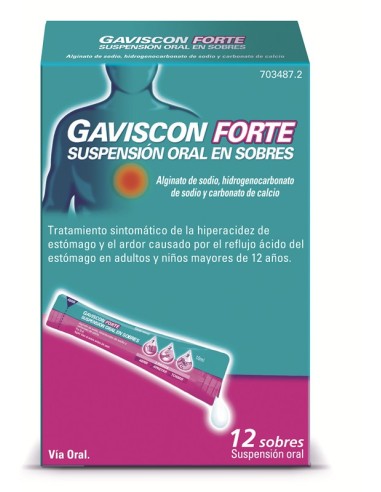 Gaviscon Forte 24 Sobres Suspension Oral 10 Ml