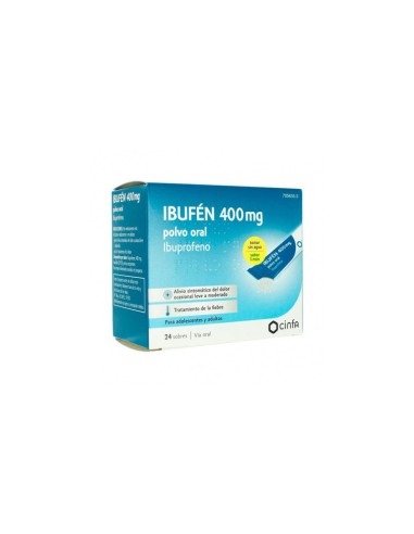 Ibufen 400 Mg 24 Sobres Polvo Oral
