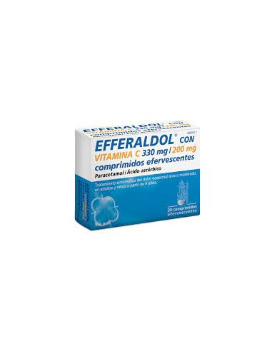 Efferaldol Con Vitamina C 330 Mg/200 Mg 20...