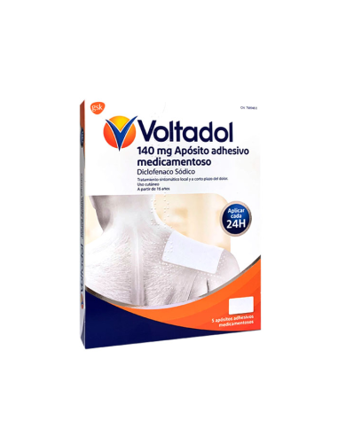 Voltadol 140 Mg 5 Apositos Adhesivos...