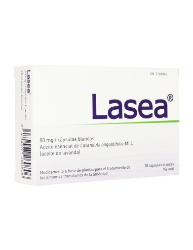 Lasea 80 Mg 28 Capsulas Blandas