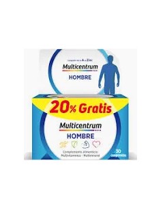 Multicentrum Hombre  30 Comprimidos 20% Promocion