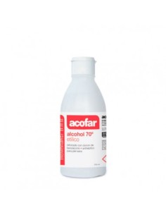 Alcohol 70º Acofar 1 Frasco 250 Ml