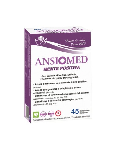 Ansiomed Mente Positiva  45 Comprimidos