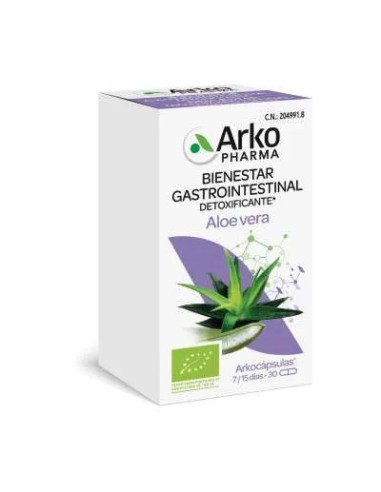 Arkocapsulas Aloe Vera Bio  30 Capsulas