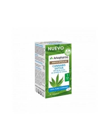 Arkocapsulas Cannabis Sativa  45 Capsulas