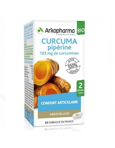 Arkocapsulas Curcuma Bio  40 Capsulas