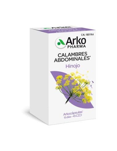 Arkocapsulas Hinojo  45 Capsulas
