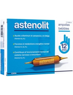 Astenolit  12 Ampollas Bebibles 10 Ml