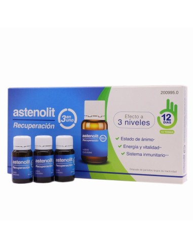 Astenolit Recuperacion  12 Viales 10 Ml