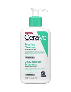 Cerave Gel Limpiador Espumoso  1 Envase 236 Ml