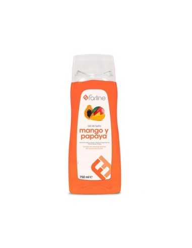 Farline Gel De Baño Mango Y Papaya  1 Envase...