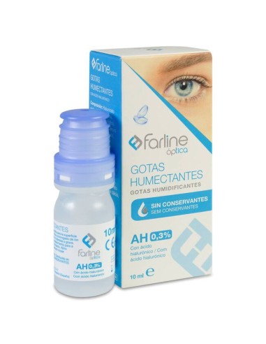 Farline Optica Gotas Humectantes Ah 0.3% 10 Ml
