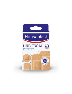 Hansaplast Elastic Aposito Adhesivo 40 Unidades Surtido Dife