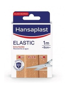 Hansaplast Elastic Aposito Adhesivo Tira 1 M X 6 Cm