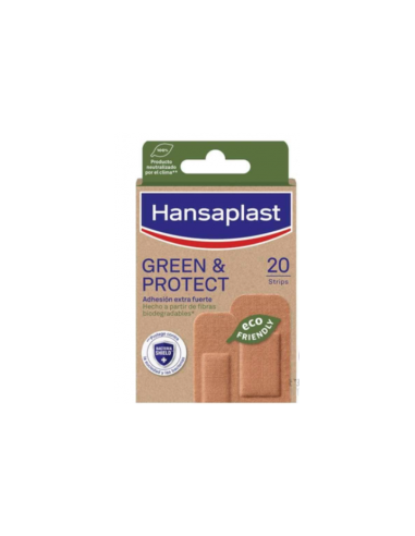 Hansaplast Green & Protect Aposito Adhesivo...