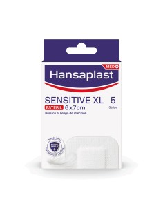 Hansaplast Sensitive Xl Aposito Esteril 5 Unidades 7 Cm X 6