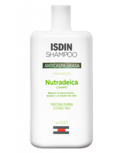 Isdin Shampoo Anticaspa Grasa Nutradeica  1 Envase 400 Ml