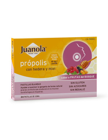Juanola Propolis Hiedra Pastillas Frutas Bosque...