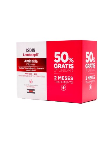 Lambdapil Anticaida  2 Envases 60 Capsulas Pack...