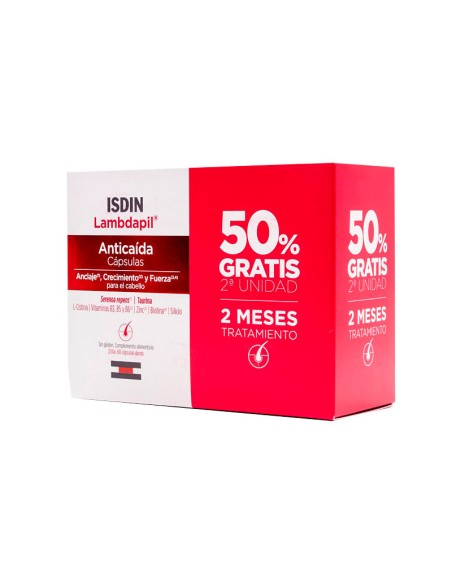 Lambdapil Anticaida  2 Envases 60 Capsulas Pack Duplo