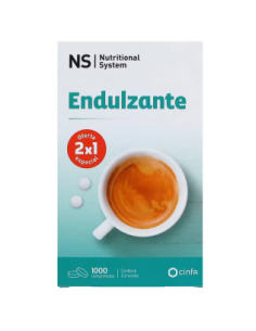 Ns Endulzante  2 Envases 500 Comprimidos