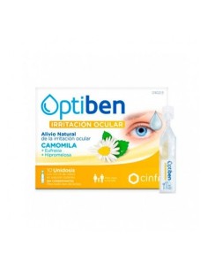 Optiben Ojos Irritados  10 Ampollas Unidosis 0,4 Ml