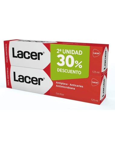Pasta Lacer Duplo 2 X 125 G