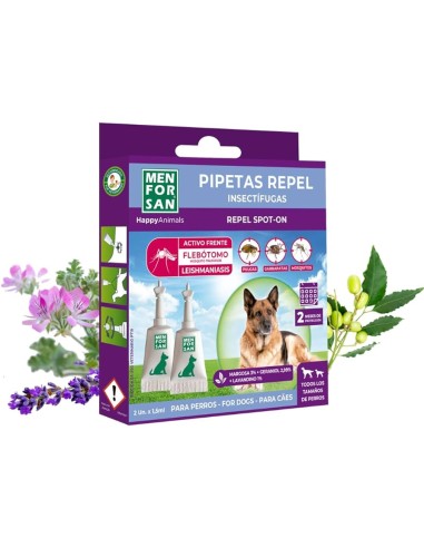 Pipetas Anti-Insectos Menforsan Perros