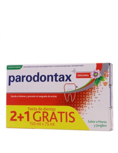 Parodontax Original sabor menta y Jenjibre (2...