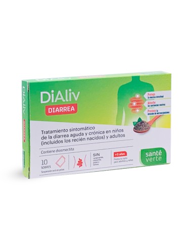 Sante Verte Dialiv Diarrea  10 Sobres