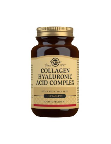 Solgar Collagen Hyaluronic Acid Complex 30 Tablets