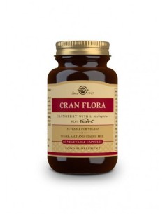 Solgar Cranflora Con Probióticos Y Ester-C 60 Cápsulas