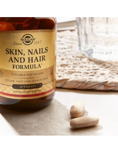 Solgar Formula Piel Pelo Uñas 60 Comprimidos