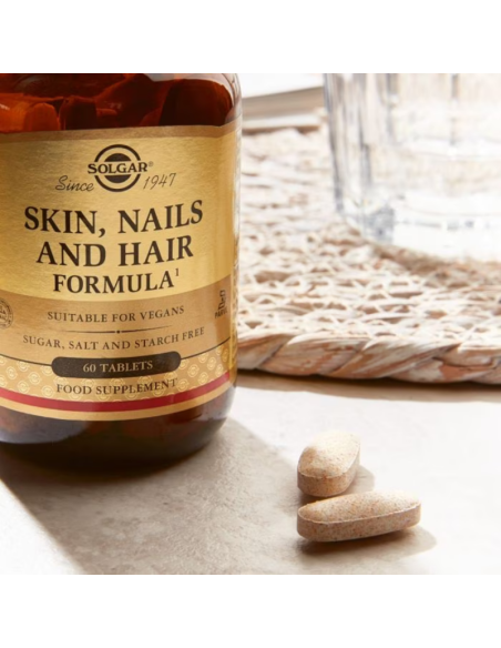 Solgar Formula Piel Pelo Uñas 60 Comprimidos