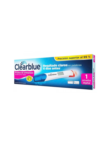 Test De Embarazo Ultratemprana Clearblue 1 Unidad