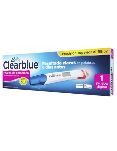 Test De Embarazo Ultratemprana Digital Clearblue