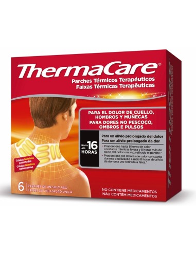 Thermacare Parche Termico Cuello Hombro Muñeca...