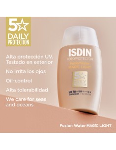 Fotoprotector Isdin Fusion Water Magic Light SPF 50 50 ML 2