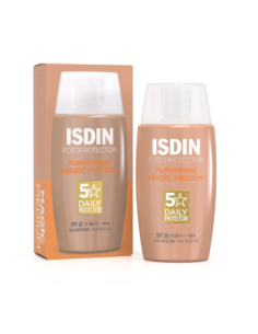 Fotoprotector Isdin Fusion Water Magic  Medium SPF 50 50 ML