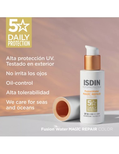Fotoprotector Isdin Fusion water MAGIC REPAIR...